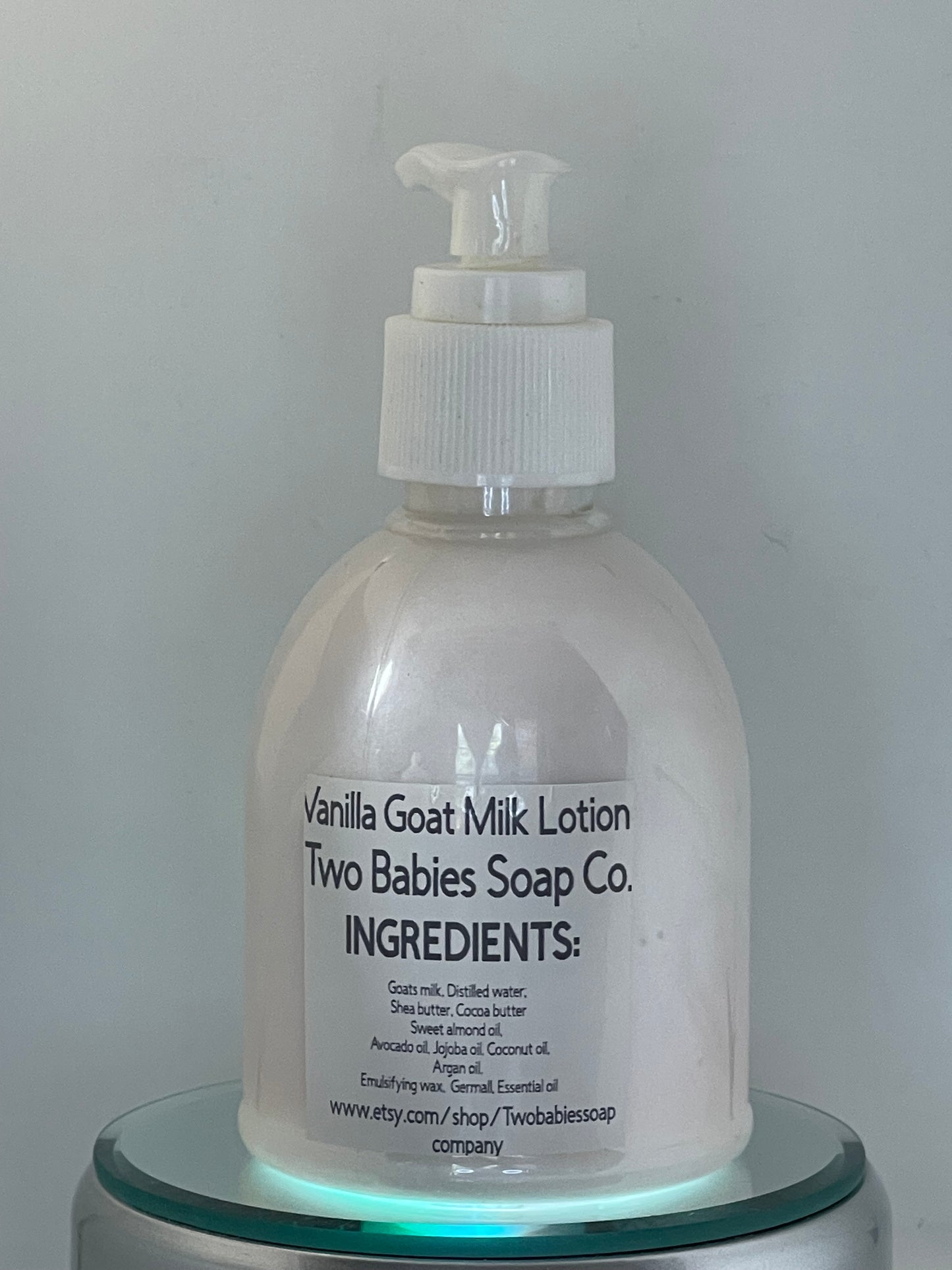 Loción de leche de cabra y vainilla