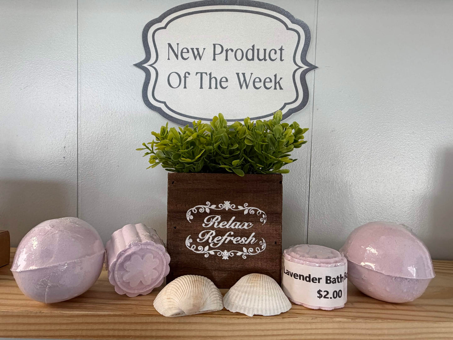 Lavender Bath Bomb