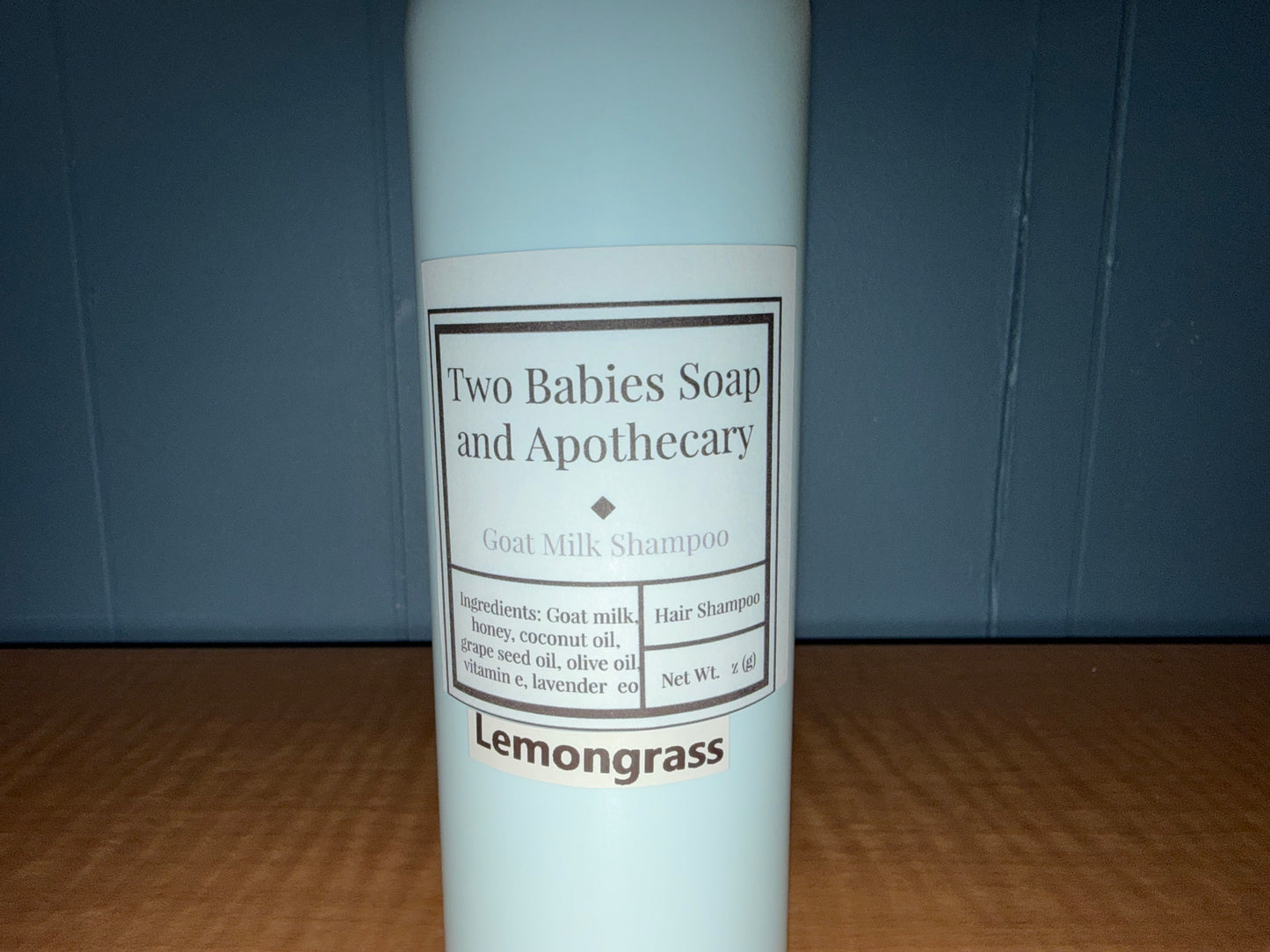 Lemongrass Goat Milk Shampoo