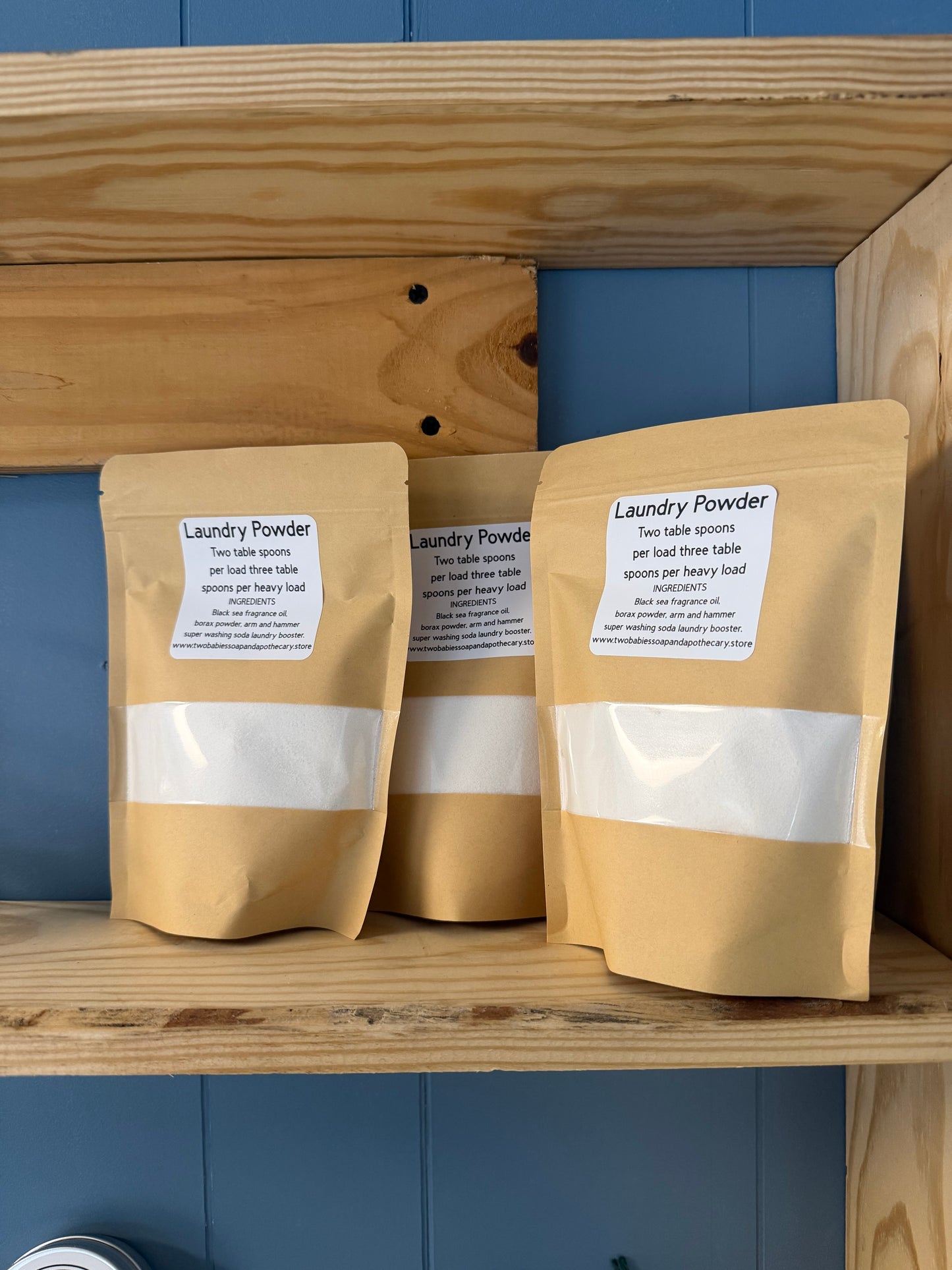 UNSCENTED Laundry Powder Bags